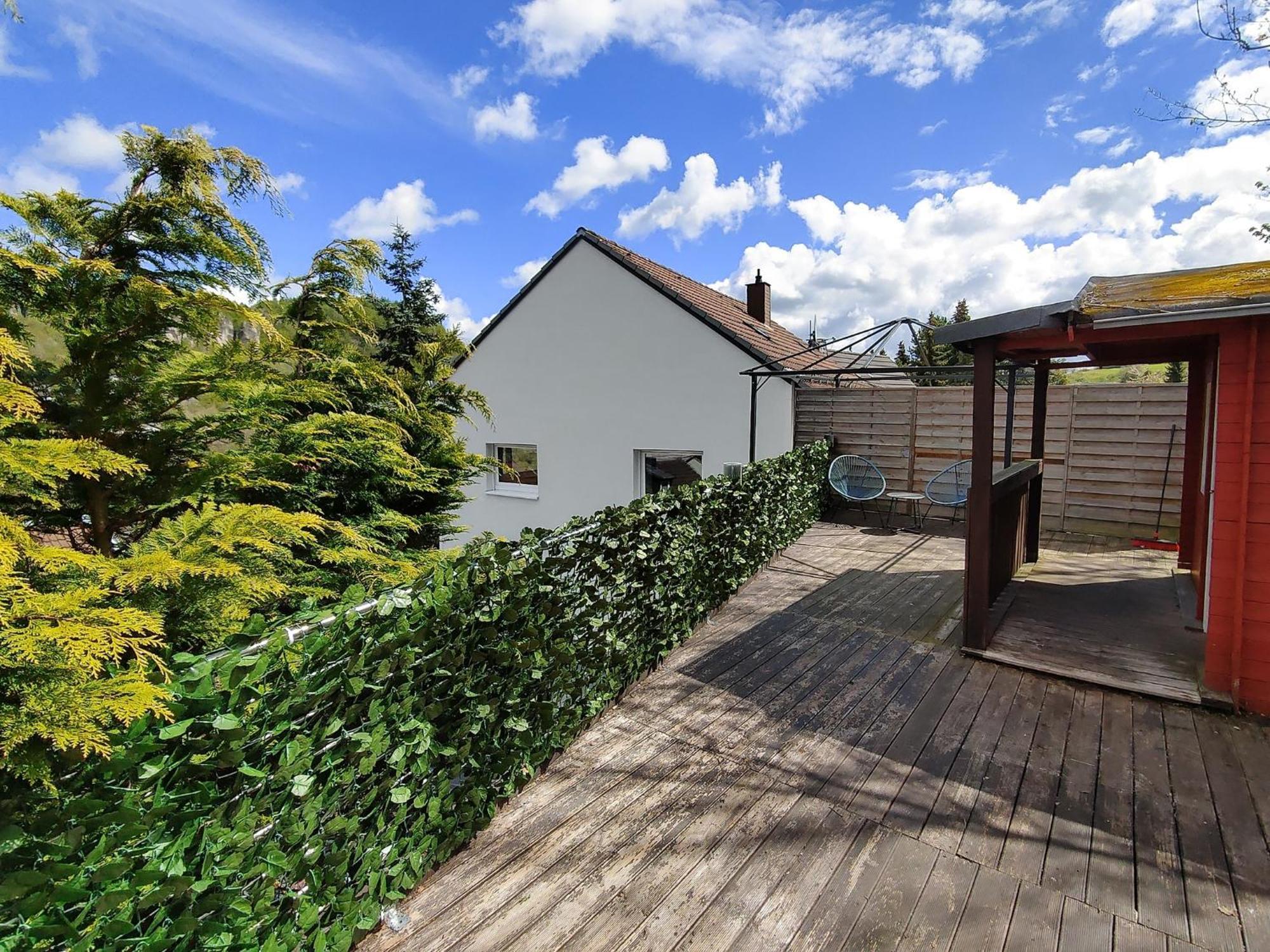 Ferienhaus Panorama Gerolstein Mit Garten, Grill & Terrasse Esterno foto